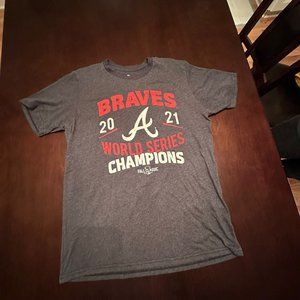 Majestic's World Series Atlanta Braves Champions T-Shirt